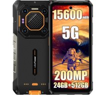 Ulefone Armor 26 Ultra 5G āra mobilais tālrunis bez līguma 2024, Android 13 MTK 8020 24GB+512GB āra viedtālrunis 5G, 200MP + 64MP nakts redzamības kamera, 6,78" FHD+, 15600mAh 120W, 4G LTE