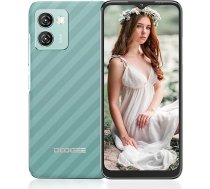 DOOGEE N50 Pro Android 13 viedtālrunis, 20 (8+12GB RAM 256GB ROM, mobilais tālrunis, 6,52 collu HD+, 50+2MP AI kamera viedtālrunis 4200mAh, viedtālrunis ar pirkstu nospiedumu un Dual 4G Nano SIM OTG/GPS, zaļš