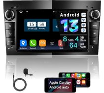 Amaseaudio Ultra Thin Android 13 auto radio, Wireless Carplay Android Car, DSP+, saderīgs ar Opel Corsa Astra Vectra Zafira Antara Meriva Vivaro, 7 collu skārienekrāns, 4G WiFi BT5.0