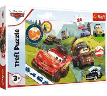 Mozaīka 24 gabaliņi maxi merry cars disney cars 3