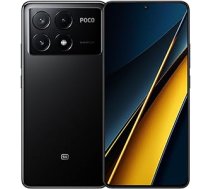 Xiaomi Poco X6 Pro viedtālrunis 8+256GB 4nm procesors 64MP trīskāršā kamera (melna)