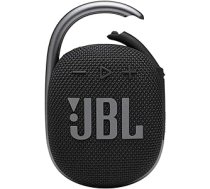 JBL Clip 4: pārnēsājams skaļrunis ar Bluetooth, iebūvēts akumulators, ūdensnecaurlaidīgs un putekļu necaurlaidīgs — melns (JBLCLIP4BLKAM) ANEB08PJ7JMQMT