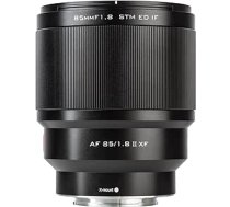 VILTROX AF 85 mm F1.8 II XF autofokusa STM motora objektīvs, kameras objektīvs saderīgs ar Fujifilm X-Mount kameru X-T4 X-T3 X-T2 X-T1 X-T30 X-T20 X-T10 X-T200 X-T100 X-S10 X-PRO2 X-PRO3 X-E3 X-E2 X-E2S