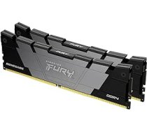 Kingston Fury Renegade 64GB 3200 DDR4 CL16 DIMM (komplekts ar 2) Galddatora spēļu atmiņa — KF432C16RB2K2/64