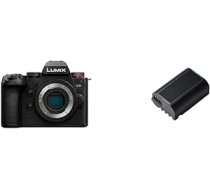 Panasonic LUMIX DC-G9M2E Micro Four Thirds bezspoguļkamera, 25,2 MP un DMW-BLK22E uzlādējams litija jonu akumulators, 7,2 V, 2200 mAh (Lumix digitālajai kamerai: DC-S5, G9, GH5, GH5S)