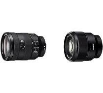 Sony FE 24-105mm f/4G OSS | Pilns kadrs, standarta tālummaiņas objektīvs (SEL24105G) un SEL-85F18 portreta objektīvs