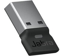 Jabra Link 380a UC USB-A Bluetooth adapteris — bezvadu sargspraudnis Evolve2 85 un 65 austiņām, melns