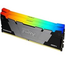 Kingston Fury Renegade RGB 32GB 3600MT/s DDR4 CL16 DIMM (2 komplekts) 1Gx8 galddatora spēļu atmiņa — KF436C16RB12AK2/32