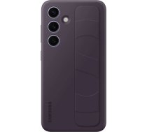 Samsung Oriģinālais korpuss priekš Samsung Galaxy S24 ar turētāju un Standing Grip Case, tumši violets