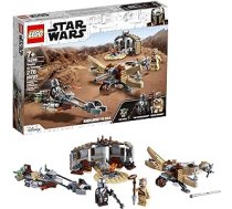 LEGO Star Wars: The Mandalorian Trouble uz Tatooine 75299 Lielisks rotaļlietu būvēšanas komplekts bērniem ar bērnu, jauns 2021. gads (277 gabali)