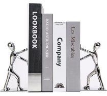 Grāmatu statīvi, MerryNine Metāla mazie grāmatu statīvi grāmatu plauktam, skolai, mājai, birojam, bibliotēkai, birojam, bibliotēkai