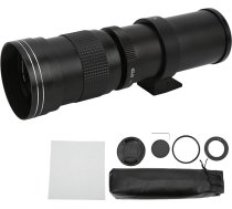 Cuifati 420-800 mm F/8.3-16 telefoto tālummaiņas objektīvs Nikon D850, D810, D800, D780, D750, D700, D610, D3400, D5100, D5200, D5300, D5500 utt. Teleobjektīvs ar ManuLong tālummaiņu un UV filtru