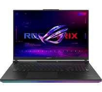 ASUS ROG Strix SCAR 18 spēļu klēpjdators | 18 collu QHD+ 240Hz/3ms Anti-Glare IPS displejs | Intel Core i9-13980HX | 64 GB RAM | 2 TB SSD | NVIDIA RTX 4090 | Windows 11 | QWERTZ tastatūra | Black