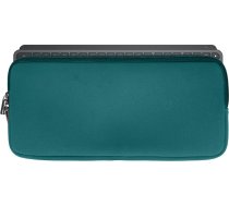 kwmobile Keyboard Case saderīgs ar Logitech Mx Keys Mini Wireless - neoprēna aizsargvāciņš tastatūrai - neoprēna futrālis tastatūrai - Petrol Blue