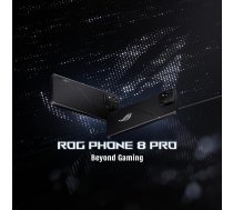 ASUS ROG Phone 8 Pro, ES oficiālais, Phantom Black, 16 GB RAM, 512 GB vietas, Snapdragon 8 Gen 3, 6,78 collu AMOLED 165 Hz, 50 MP Gimbal kamera