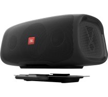 JBL BASSPRO Go 2 in 1 aktīvais zemfrekvences skaļrunis automašīnā un 200 W JBL Bluetooth skaļrunis vienā - var izmantot automašīnā un iekštelpās - melns