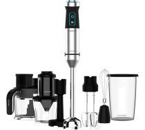 Cecotec Stabmixer Power TitanBlack 1500 XL TotalMix. 1500 W, CrossBlades Technologie mit 4-Klinge-Blättern mit schwarzer Titan-Beschichtung, extralangem Fuß, Spritzschutz-Klingeneinsatz, 800-ml-Glas