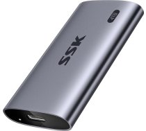 SSK portatД«vais SSD 4TB lД«dz 2000MB/s ДЃrД“jais cietvielu disks, ДЃrД“jais USB 3.2 Gen2X2 NVMe SSD cietais disks, Д«paЕЎi zems enerДЈijas patД“riЕ†ЕЎ iPhone 15/MacBook/Pro/OTG tДЃlruЕ†iem/portatД«vajiem datoriem