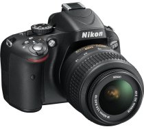 Nikon D5100 digitālā spoguļkameras ar 18-55 mm VR objektīvu komplektu (16,2 MP), 3 collu LCD (sertificēts atjaunots)