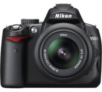 Nikon D5000 digitālā spoguļkamera ar 18-55 mm VR objektīvu (12,3 MP) 2,7 collu LCD (sertificēts atjaunots)