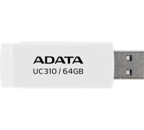 Flash zibatmiņas disks uc310 64gb usb3.2 balts