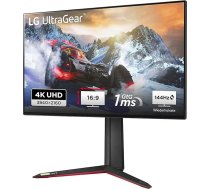 LG Electronics 27GP95RP-B UltraGear™ 4K 27" (68,47 cm), 3840 x 2160, 16:9, NVIDIA G-Sync™, AMD FreeSync™, HDR10 un DisplayHDR™ 600, 98% DCI-P3, 1ms GtG - melns