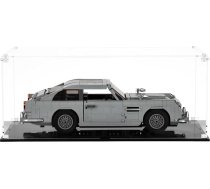 icuanuty akrila vitrīna Lego James Bond Aston Martin DB5 10262, putekļu necaurlaidīgs glabāšanas vitrīna Lego 10262 rotaļu automašīnai, Lego mīļotājiem (tikai vitrīna), izmērs: 45 x 20 x 15 cm