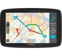 TomTom Pkw Navi GO 620-6 Zoll, Atjauninājumi caur WiFi, Karten-Updates Welt, Stauvermeidung Dank TomTom Traffic über Smartphone (Latvija)