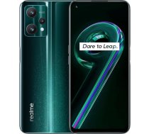 realme 9 Pro 5G viedtālrunis bez līguma, Jaudīgs 5000 mAh akumulators, Qualcomm Snapdragon 695 procesors, Android mobilais tālrunis, 33 W uzlāde, īpaši vienmērīgs 120 Hz displejs, Dual Sim, 8 + 128 GB, Aurora Green