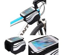 KS-Trade velosipēda turētājs Huawei Mate 20 Lite rāmja somas velosipēda stiprinājums Huawei Mate 20 Lite rāmja stiprinājuma velosipēda mobilā tālruņa turētājam ANEB07H1QWLYMT