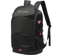 DUCATI, pilsētas velosipēdu un motorolleru sporta mugursoma pieaugušajiem, melna, viena izmēra, melna, pilsētas