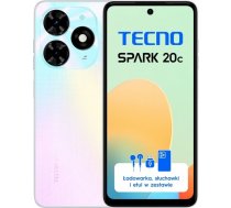 Tecno Viedtālrunis spark 20c bg7n 128+8 balts