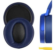 Geekria QuickFit rezerves ausu spilventiņi priekš Sony MDR-XB950BT MDR-XB950B1 MDR-XB950/H austiņu ausu spilventiņi, austiņu ausu spilventiņi, ausu uzgaļu remonta daļas (zilas krāsas) ANEB07WN5Z4RBT
