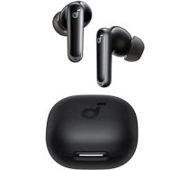 Soundcore P40i no Anker bezvadu austiņām ar trokšņu slāpēšanu, adaptīvo trokšņu slāpēšanu, BassUp, 60 stundu atskaņošanas laiku, 2-in-1 futrāli un viedtālruņa statīvu, IPX5, bezvadu uzlādi, Bluetooth 5.3