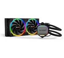 esi kluss! Pure Loop 2 FX 240 mm, viss vienā ūdens dzesēšana, 2 gaismas spārni 120 mm PWM ātrgaitas ventilators, 20 ARGB LED, apgaismots dzesēšanas bloks, ARGB PWM centrmezgls, BW013