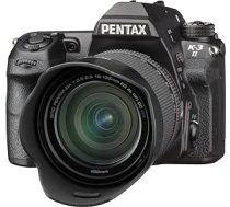 Pentax K-3II korpuss, 24 megapikseļi, 8 cm / 3,2 collu displejs, tiešskats, Full HD, GPS vienība, pikseļu maiņa, melns