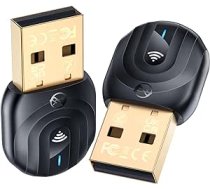 ZEXMTE USB Bluetooth adapteris personālajam datoram (5.1 Pro) ar FPC antenu, tālsatiksmes Bluetooth sargspraudnis, 50 m stabils signāls, Mini Bluetooth Stick uztvērējs galddatoram, Windows 11/10 Plug & Play