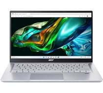 Acer Swift 3 (SF314-511-54V1) Ultrabook/klēpjdators | 14 collu FHD displejs | Intel Core i5-1135G7 | 8 GB RAM | 512 GB SSD | Intel Iris Xe Graphics | Windows 11 | QWERTZ tastatūra | Sudrabs ANEB0C77S1TQ4T