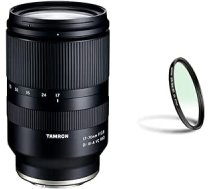 TAMRON 17-70mm F/2.8 Di III-A VC RXD tālummaiņas objektīvs bezspoguļa APS-C sistēmas kamerām un Walimex Pro UV filtrs Slim MC 67mm (iekļauts aizsargvāciņš)