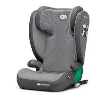 Kinderkraft Junior Fix2 I-SIZE bērnu autokrēsliņš 15-36 kg, Bērnu autosēdeklītis ar Isofix, 2/3 grupa, 100-150 cm, Regulējams atzveltne un galvas balsts, Īpašas drošības sistēmas, Viegli pārnēsājams, Pelēks ANEB0BX6THLXKT