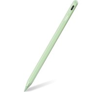 Metapen Pen A8, saderīgs ar Apple iPad 2018-2023, ātrdarbīga uzlāde, slīpuma noteikšana, plaukstas atgrūšana, pielīp ar magnētu, iPad 10/9/8/7/6/Pro 5/4/3/Air 5/4/3/Mini 6/5, pildspalva ar magnētu (zaļa)