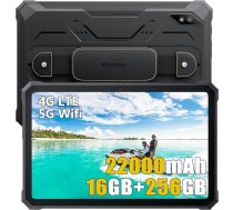 Blackview Active 8 Pro Outdoor Tablet Android 13, MTK G99 16GB+256GB planšetdators 10,4 collu FHD+, 22000mAh izturīgs planšetdators, 48MP + 16MP, 4 skaļruņi, IP68 ūdensizturīgs planšetdators Dual 4G LTE, 5G WiFi, OTG, GPS