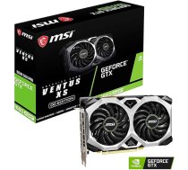 MSI Gaming GeForce GTX 1660 Super 192-bit HDMI/DP 6GB GDRR6 HDCP atbalsts DirectX 12 Dual Fan VR Ready OC Grafiskā karte (GTX 1660 Super Ventus XS OC)