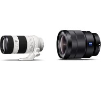 Sony FE 70-200mm f/4G OSS | Pilna kadra telefoto tālummaiņas objektīvs (SEL70200G) un Zeiss platleņķa tālummaiņas objektīvs SEL-1635Z