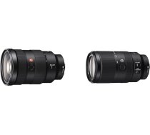 Sony FE 24-70 mm f/2,8 GM | Pilna kadra, vidējas klases, tālummaiņas objektīvs (SEL2470GM) un E 70-350 mm f/4,5-6,3 G OSS | APS-C, super tālummaiņas teleobjektīvs (SEL70350G)