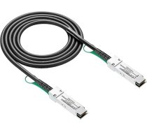 40G QSFP+ DAC kabelis, 40GBASE-CR4, pasīvais, tieši savienojams, vara Twinax QSFP kabelis Cisco QSFP-H40G-CU50CM, Meraki MA-CBL-40G-50CM, Mikrotik, atvērtā komutatora ierīcēm, 0,5 m (1,65 ft)