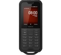 Nokia 800 Tough 2,4 collu 4G Lielbritānijā bez SIM kartes funkcionālais tālrunis ar Google palīgu (viena SIM karte) - melns