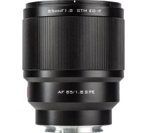 VILTROX 85 mmFE F1.2f/1.2 autofokusa pilna formāta kameras objektīvs, piemērots Sony A7 A7R A7C A7III A7RIII A5100 A6100 A6500 A6600 E-Mount kamerām Objektīvs