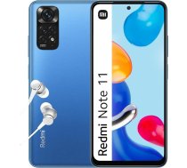 Xiaomi Redmi Note 11 viedtālrunis 128 GB, 4 GB RAM, Dual SIM, Twilight Blue