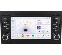 Android 12 Auto radio 7 collu skārienjūtīgais ekrāns 8 kodolu Audi A4 B6 (8E/8H) (2000-2006) / B7 (8E/8H) (2004-2008) WiFi CarPlay / Android Auto Bluetooth DAB+ OBD2 RDS OPS SWC DSP (A4)